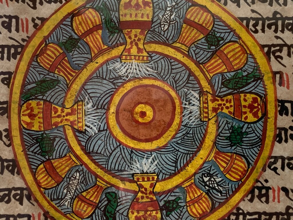 Ayurveda India artwork