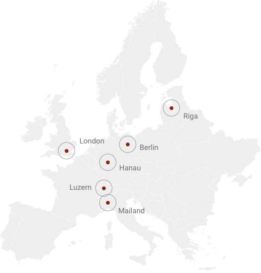 Europakarte Punkte